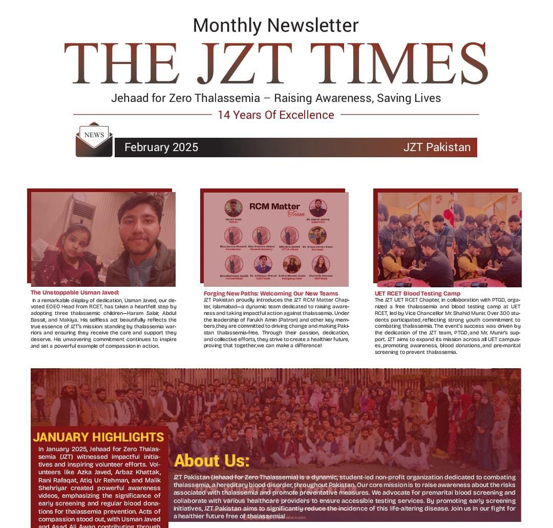 JANUARY  NEWSLETTER